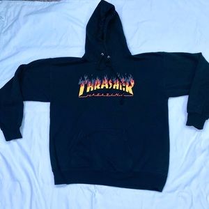 Black Thrashers Magazine hoodie